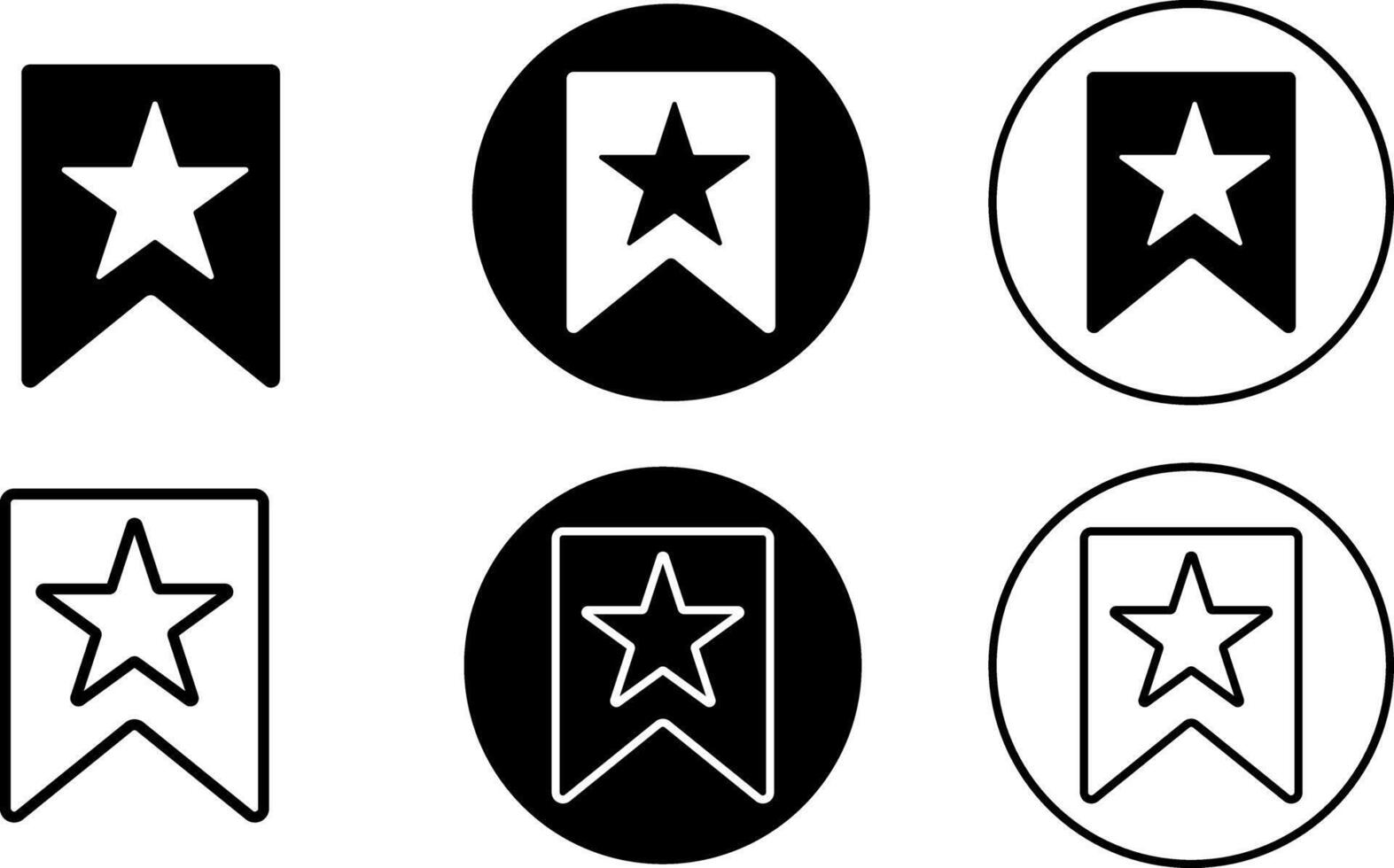 bookmark star icons set. save ribbon saving sign. Social media symbol. favorite label icons vector