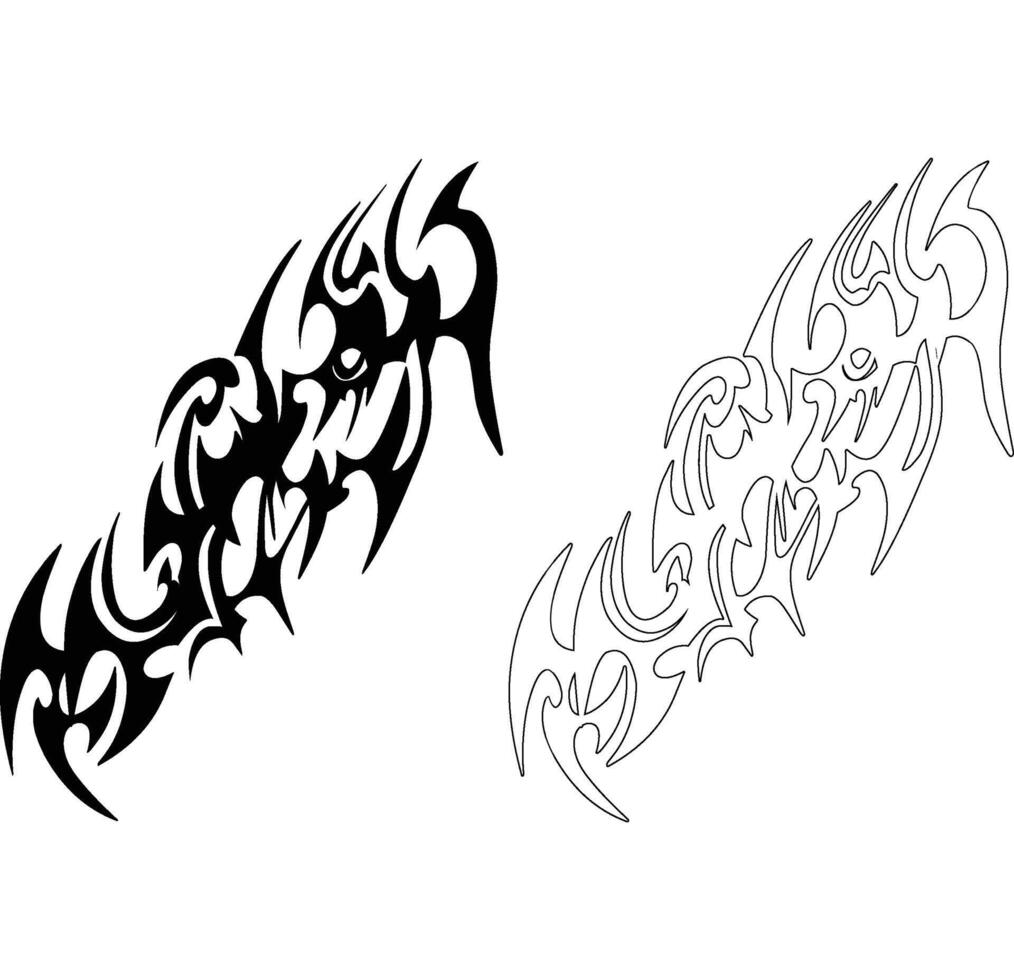 Contemporary Tribal Art vector
