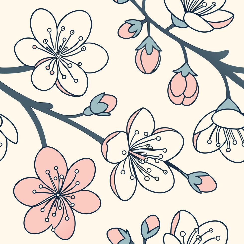 Playful Cute Repeating Prints for Fashion and Home Decor Textiles vector