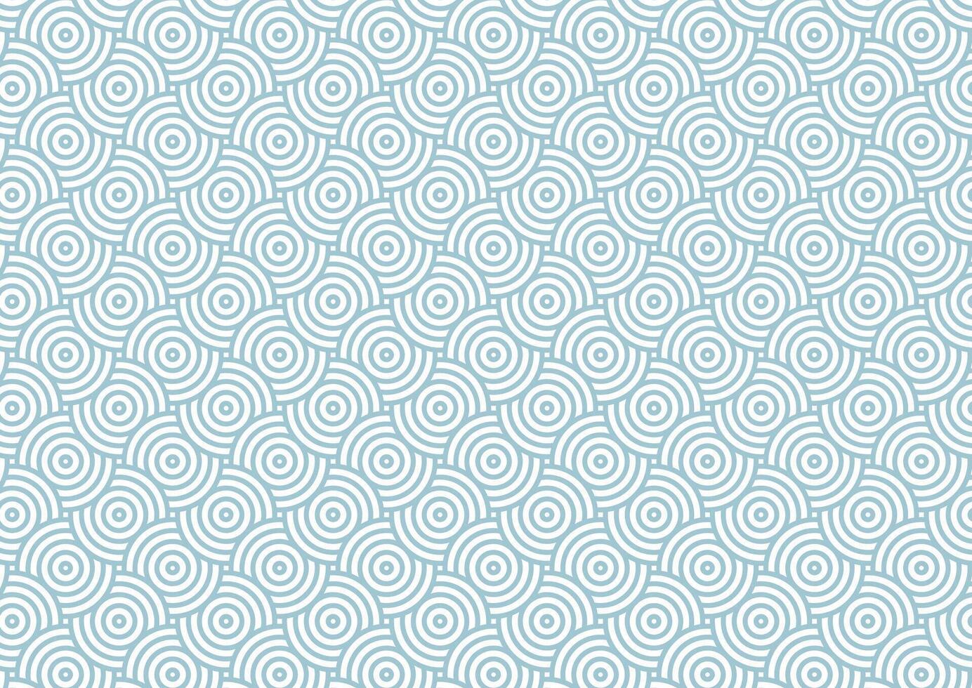 Abstract background with a Japanese themed circular design vector