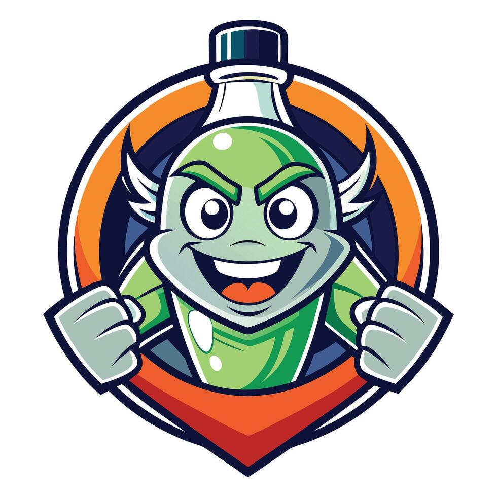 Bartender icon illustration of Catering vector