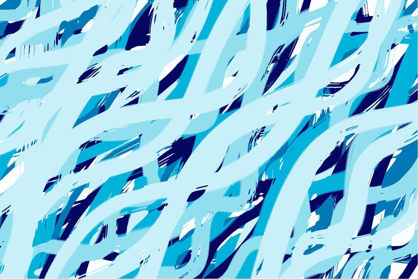 bold energetic wavy blue abstract background vector