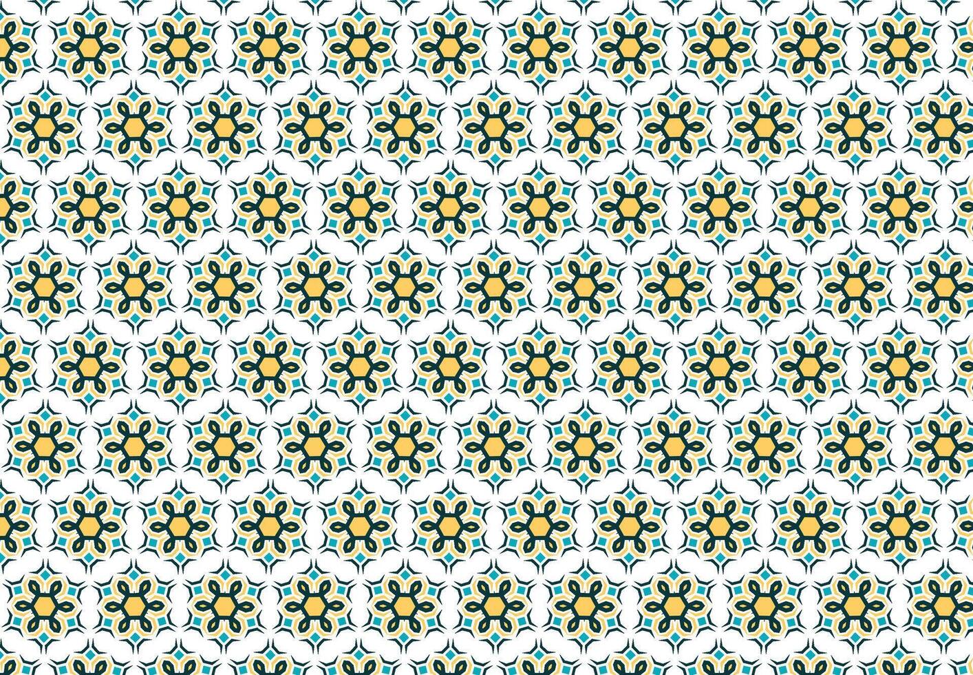 Islamic Pattern in Mandala and Mosaic Style vector