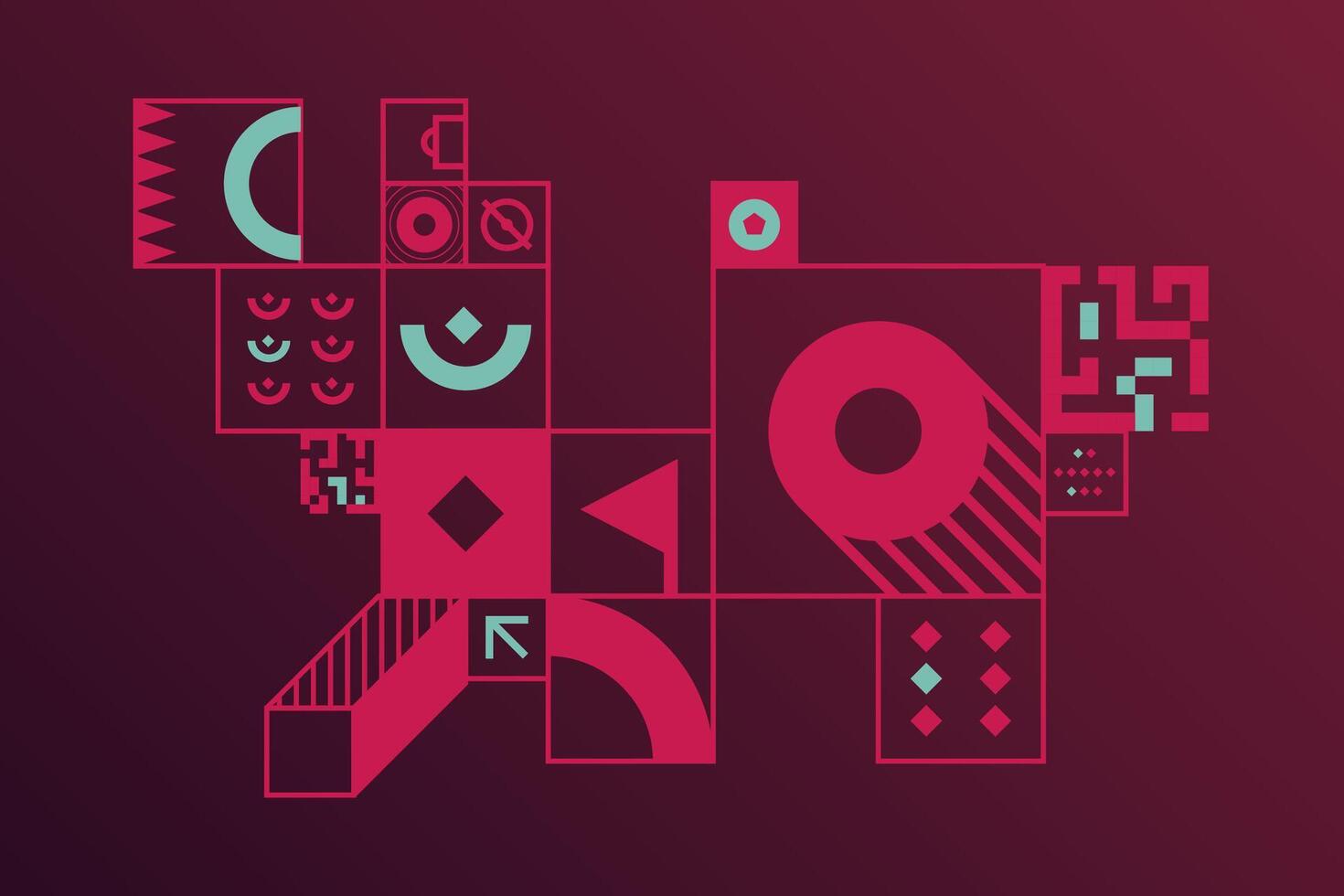 Sports background for event, tournament, invitation, or cup. Layout design template with geometric shapes. Championship in Qatar. Sports background trend 2022. vector