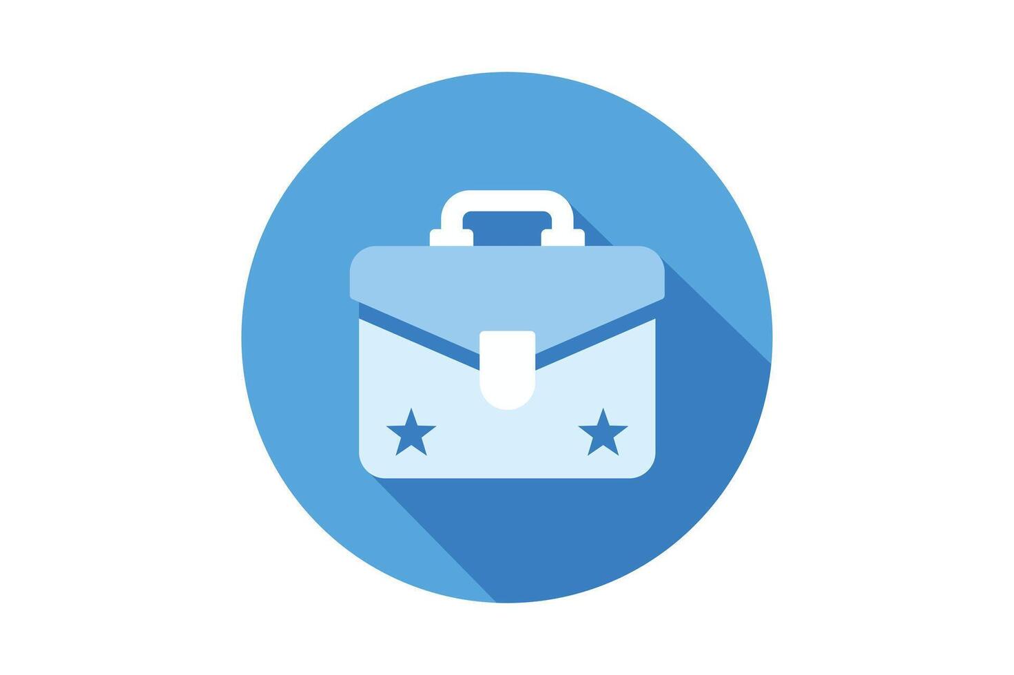 Isometric Briefcase Icon , business briefcase icon, office work bag , corporate bag illustration vector