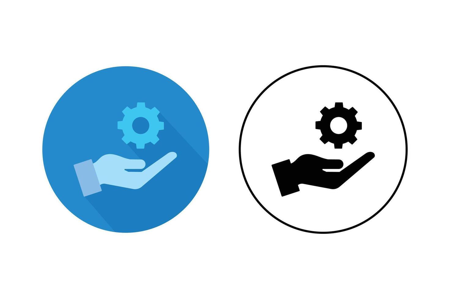Technology Maintenance Service Icons, technical support icons, construction tools icons, repair service icons vector