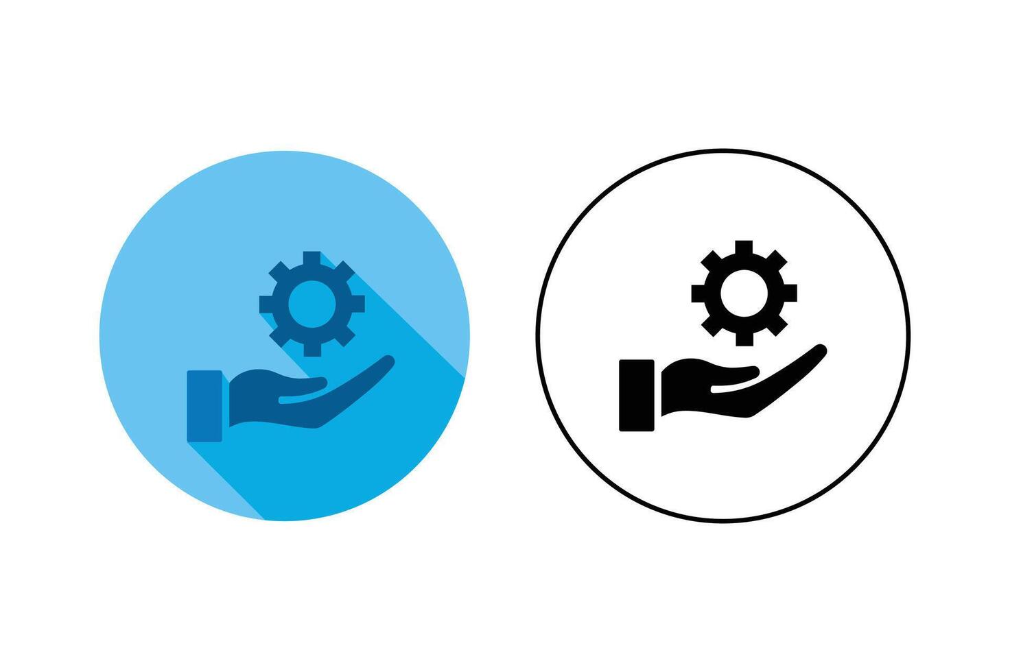 Hand Tools and Hardware Icons, technical support icons, construction tools icons, repair service icons vector