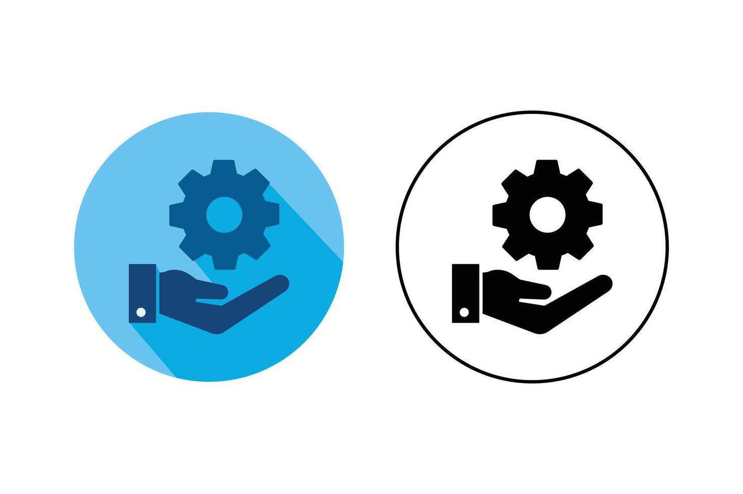Maintenance Support Icons, technical support icons, construction tools icons, repair service icons vector