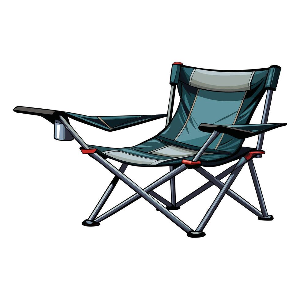 Camping Chair Illustration vector