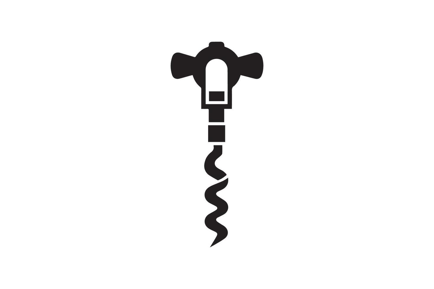 A black and white illustration of a gas pump vector