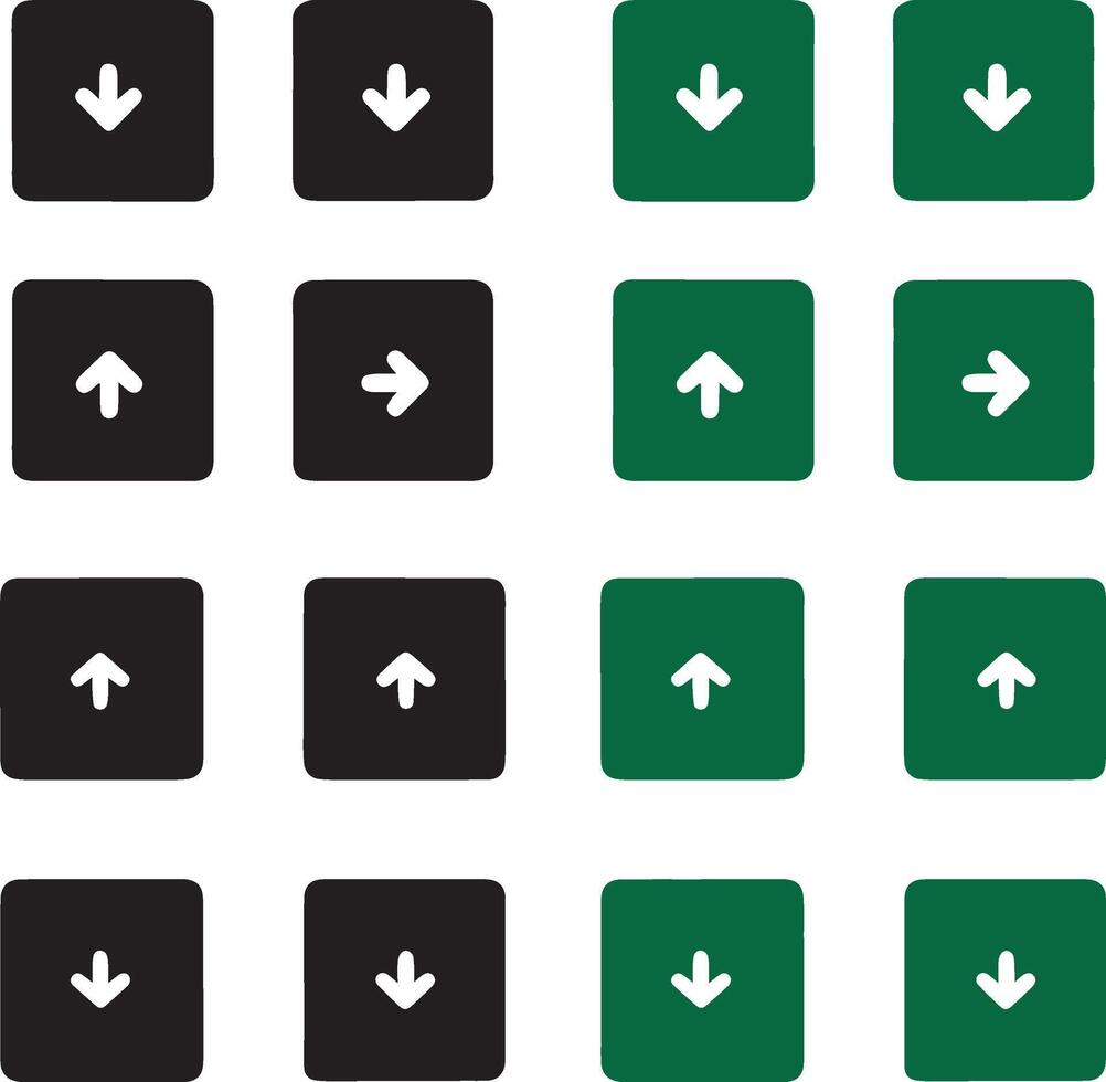 minimalist design, black and green vector