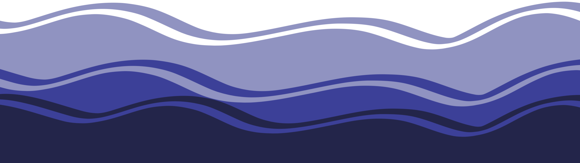 a blue wave pattern bottom edge background png