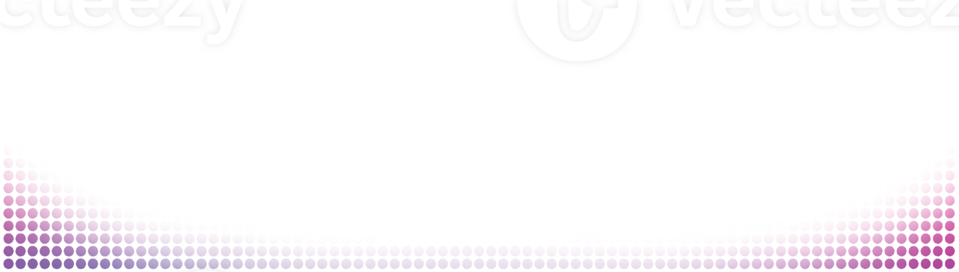 Halftone dots frame -bottom edge background png