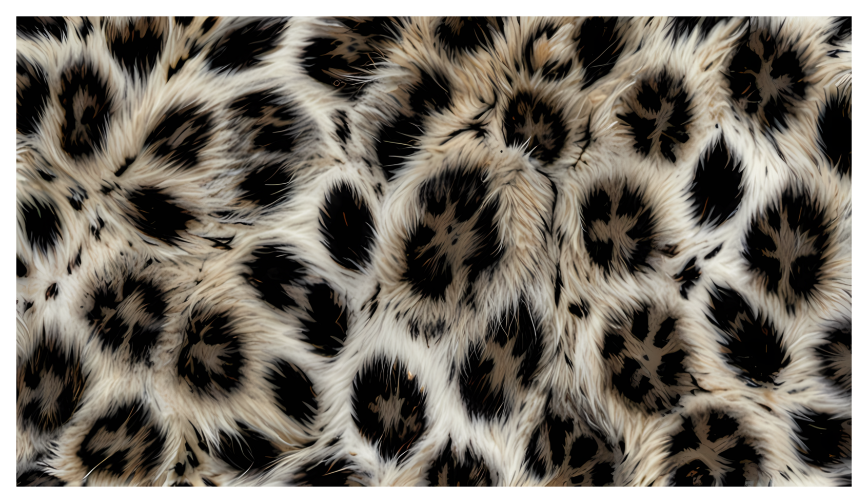 Snow Leopard Animal Print for Decor png