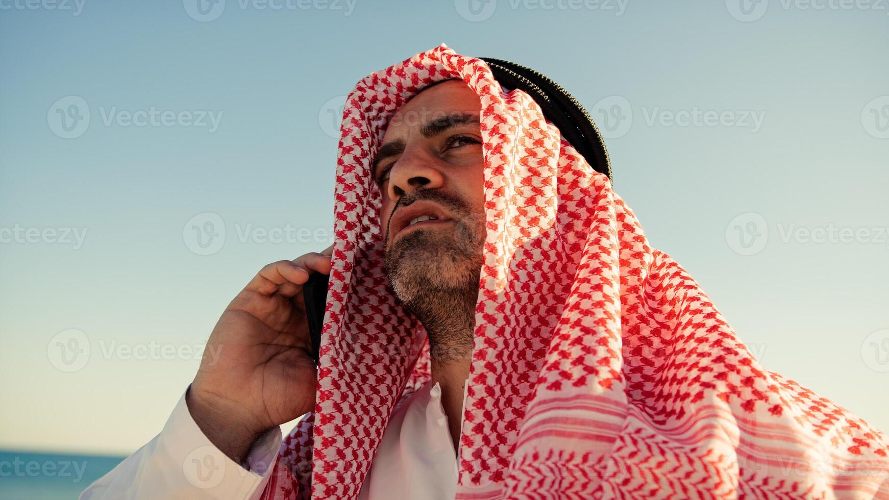 Sheik In The Desert Starting A Business Call photo