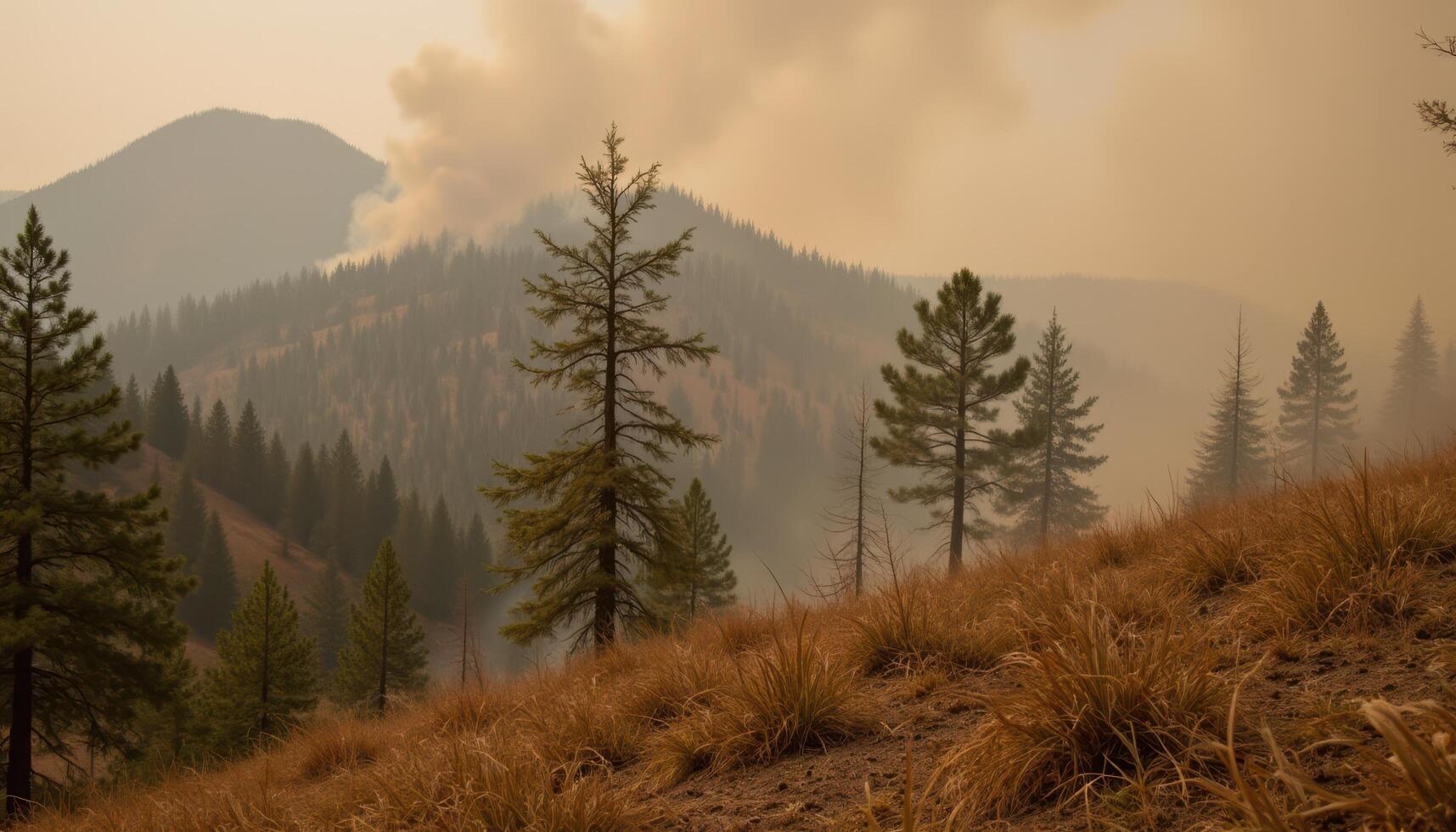 birds flee wildfires photo. photo