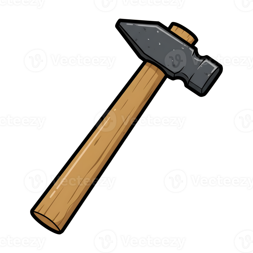 A Classic Claw Hammer Tool for Construction and DIY Projects png