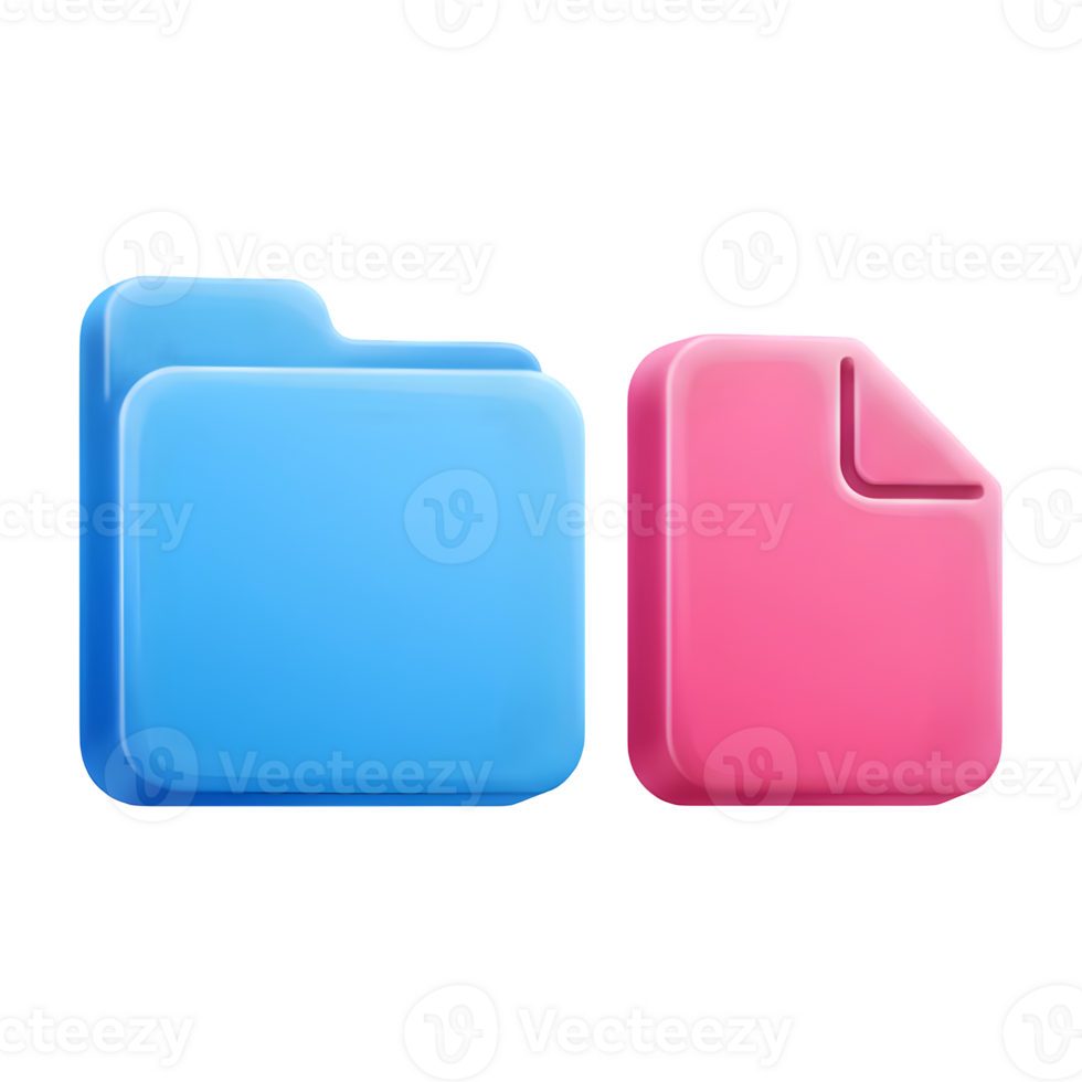 Digital File Organization Folders and Documents Ready. png