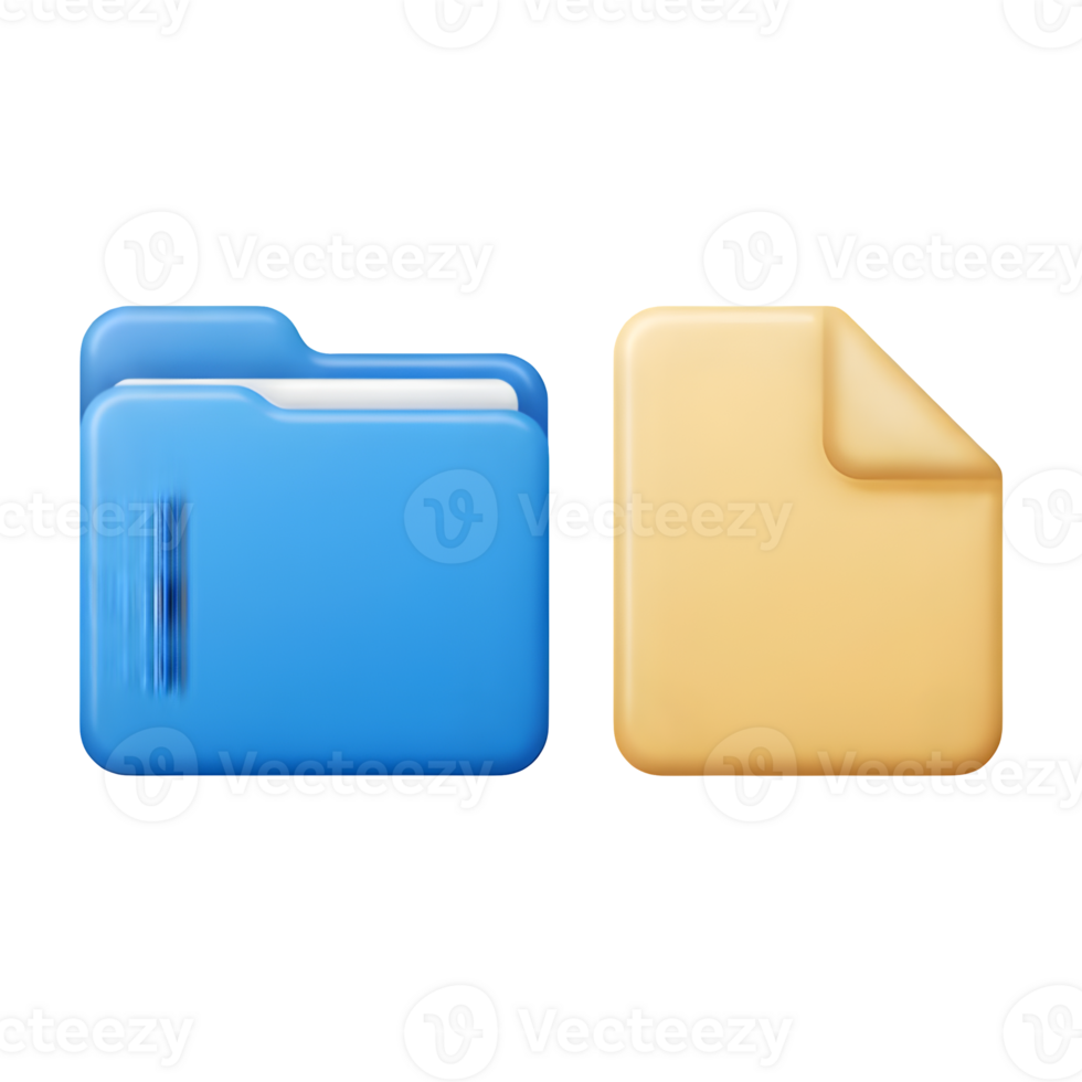 Digital File Organization Folders and Documents Ready for Use png