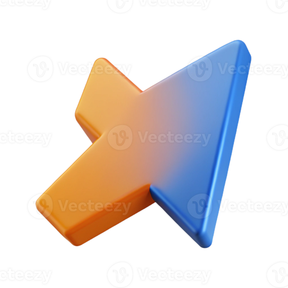 pristine nordic Geometric arrow pointing right. Crisp edges, flat color, with Scalable Design. ultra HD png