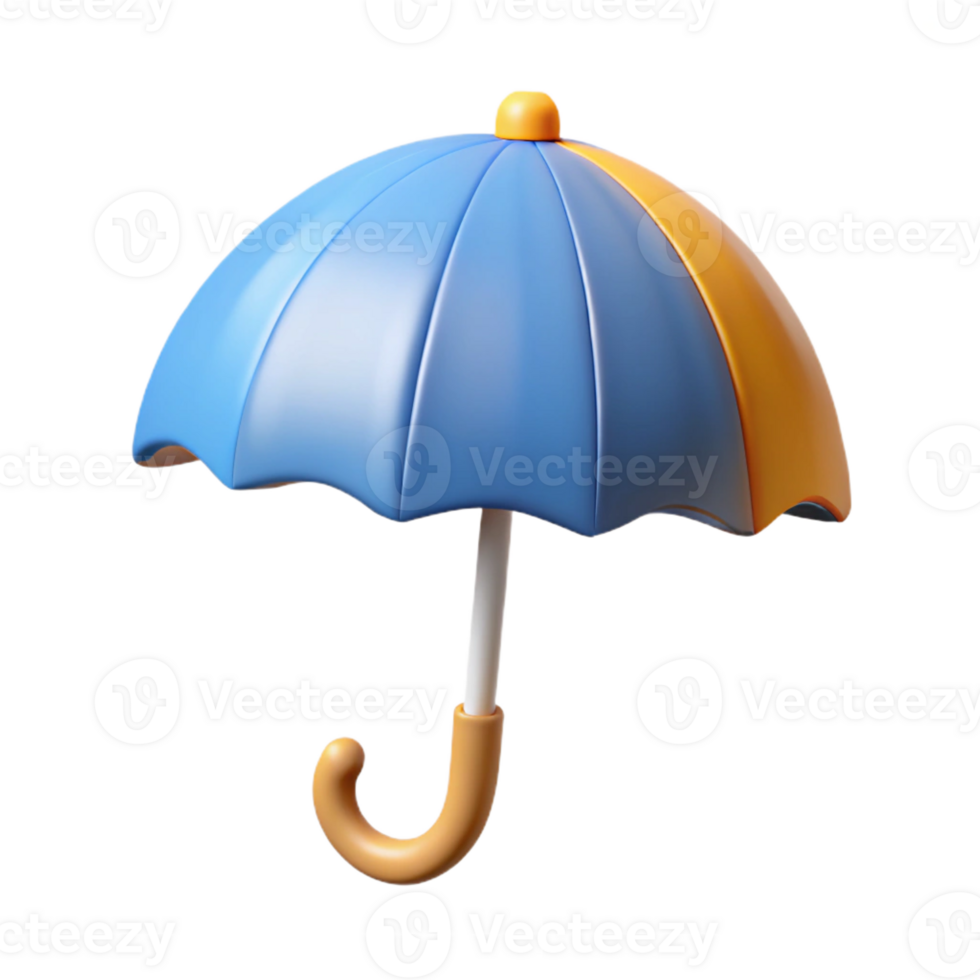mesmerizing reflective impressionist Minimal line art of an umbrella. Clean lines, flat color with Scalable Design. 8K png