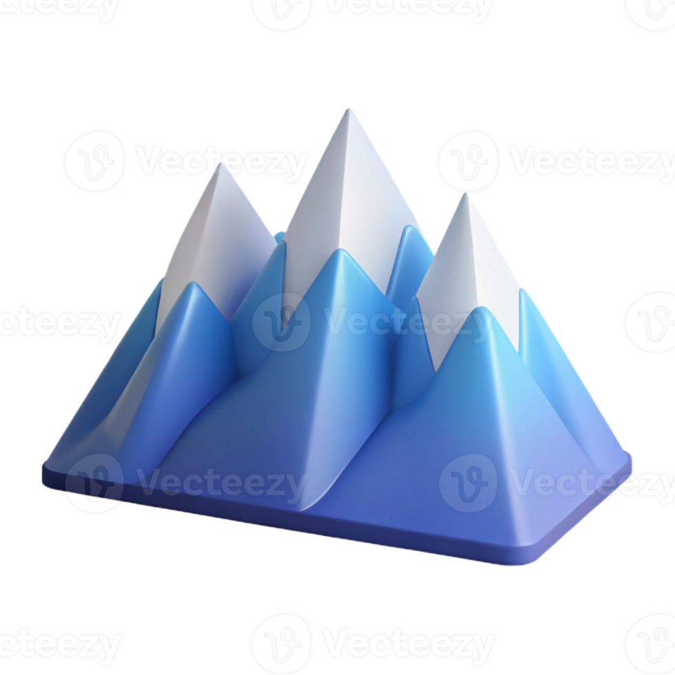 unforgettable baroque Abstract representation of a mountain range. Clean lines, flat color, with Scalable Design. elite png