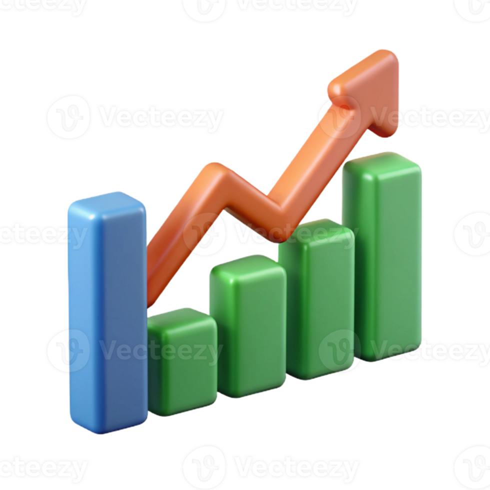 sought-after bohemian Upward trending arrow chart with three data points. Crisp edges, single-weight stroke with Scalable Design. gallery standard png
