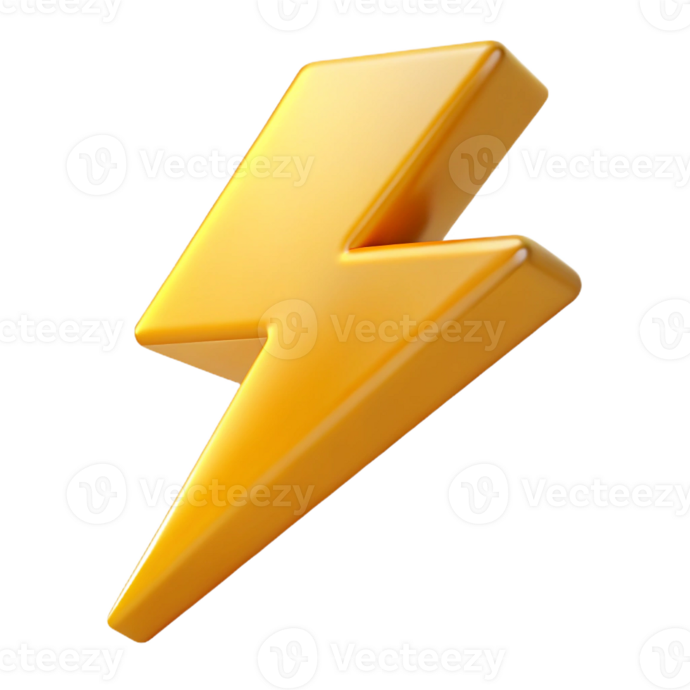 nostalgic splendid Abstract symbol of power. A stylized lightning bolt. Crisp edges. Single-weight stroke. with Scalable Design. precision png