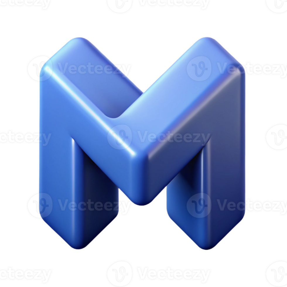 harmonious immaculate Minimal logo featuring a stylized letter M . Clean lines, with Scalable Design. genuine png