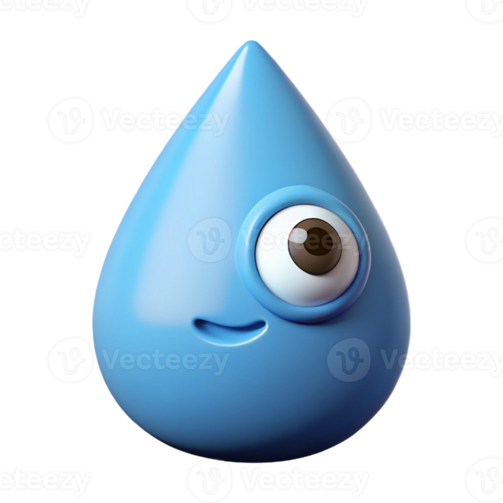 wonderful coveted Upside-down teardrop character with a single dot for an eye. Minimal design, with Scalable Design. png