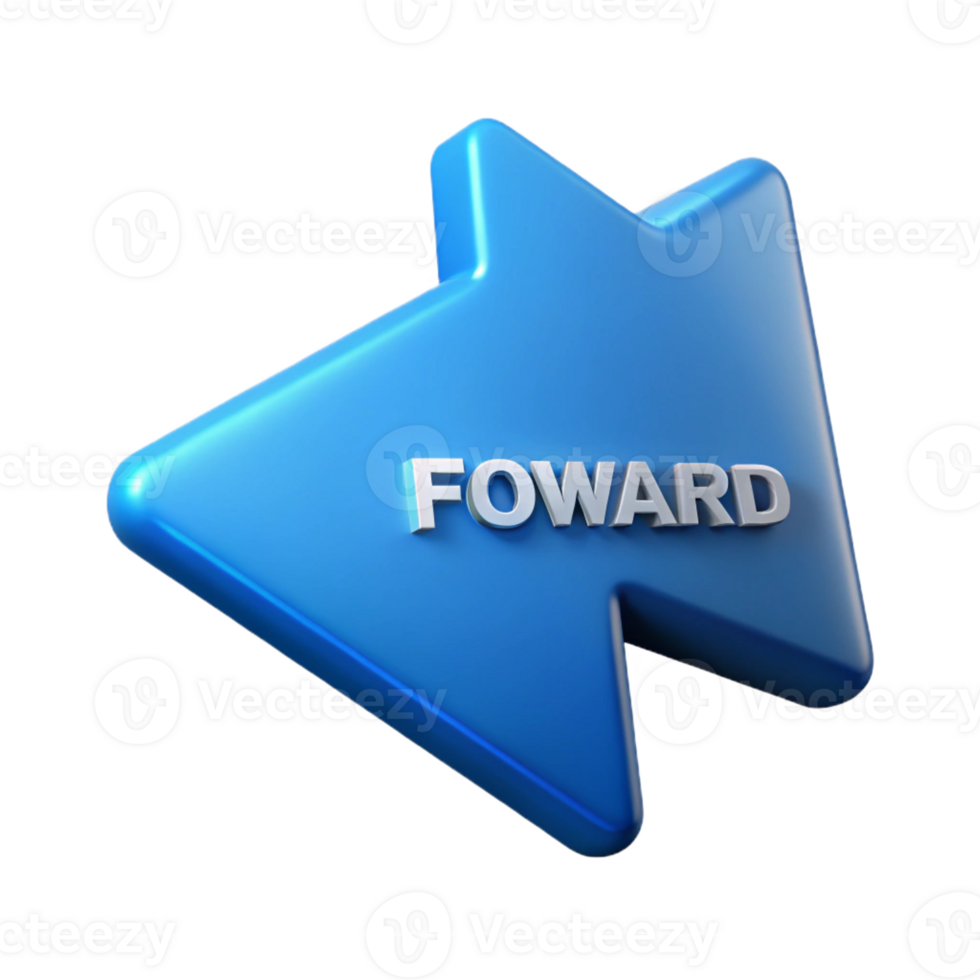timeless traditional Minimal, scalable FORWARD arrow. Clean lines with Scalable Design. artisan png