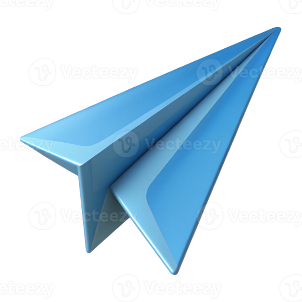 mysterious splendid Minimal outline of a paper airplane. Clean lines, crisp edges, with Scalable Design. sharp png
