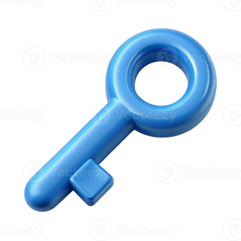 majestic retro Crisp edges outline of a key. Minimal, flat color design with Scalable Design. premium png