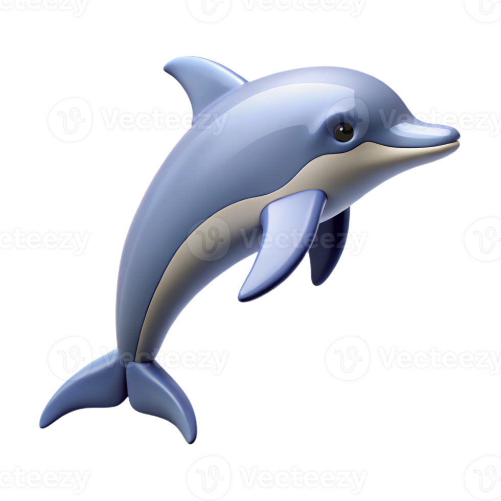 splendid distinctive Silhouette of a leaping dolphin. Single-weight stroke, flat color, clean lines with Scalable Design. png