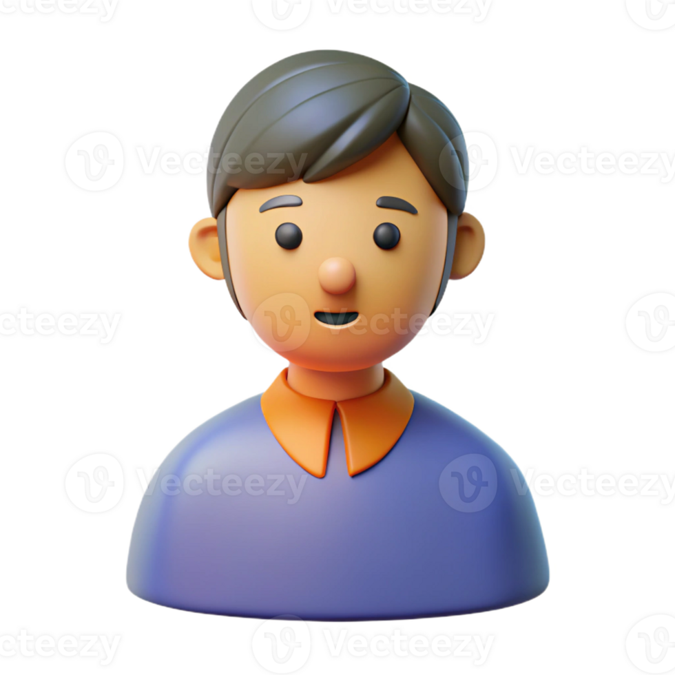mysterious dazzling A stylized person icon. Flat color, with Scalable Design. masterfully captured png