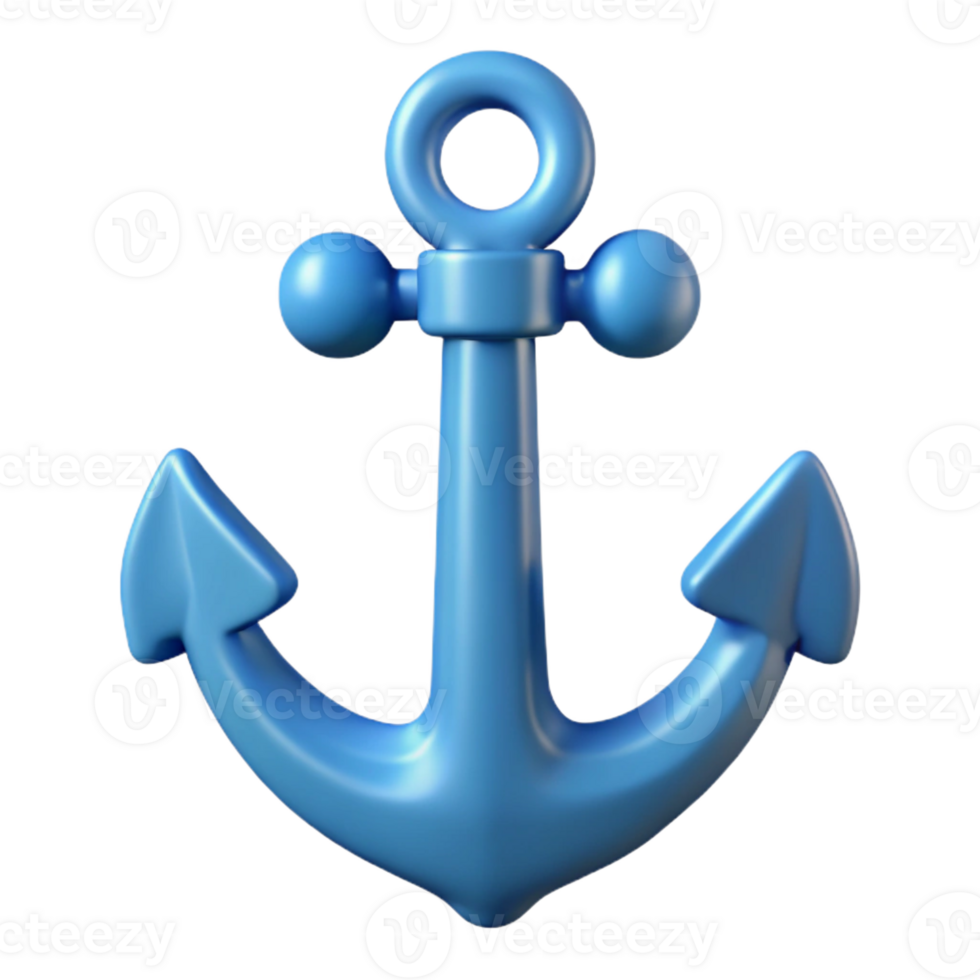 fascinating calm artistic Single-weight stroke monoline anchor. Crisp edges, flat color, with Scalable Design. original png