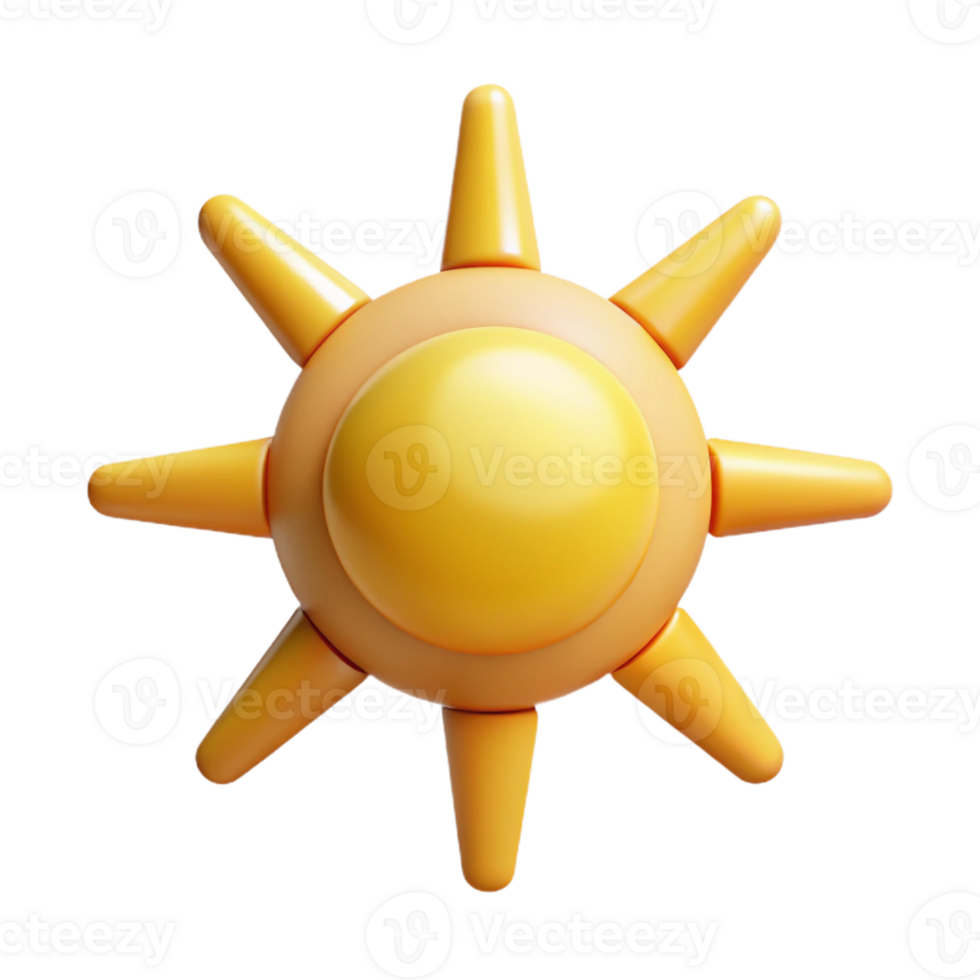 wonderful artistic Symmetrical, geometric sun icon. Flat color, clean lines with Scalable Design. crisp png