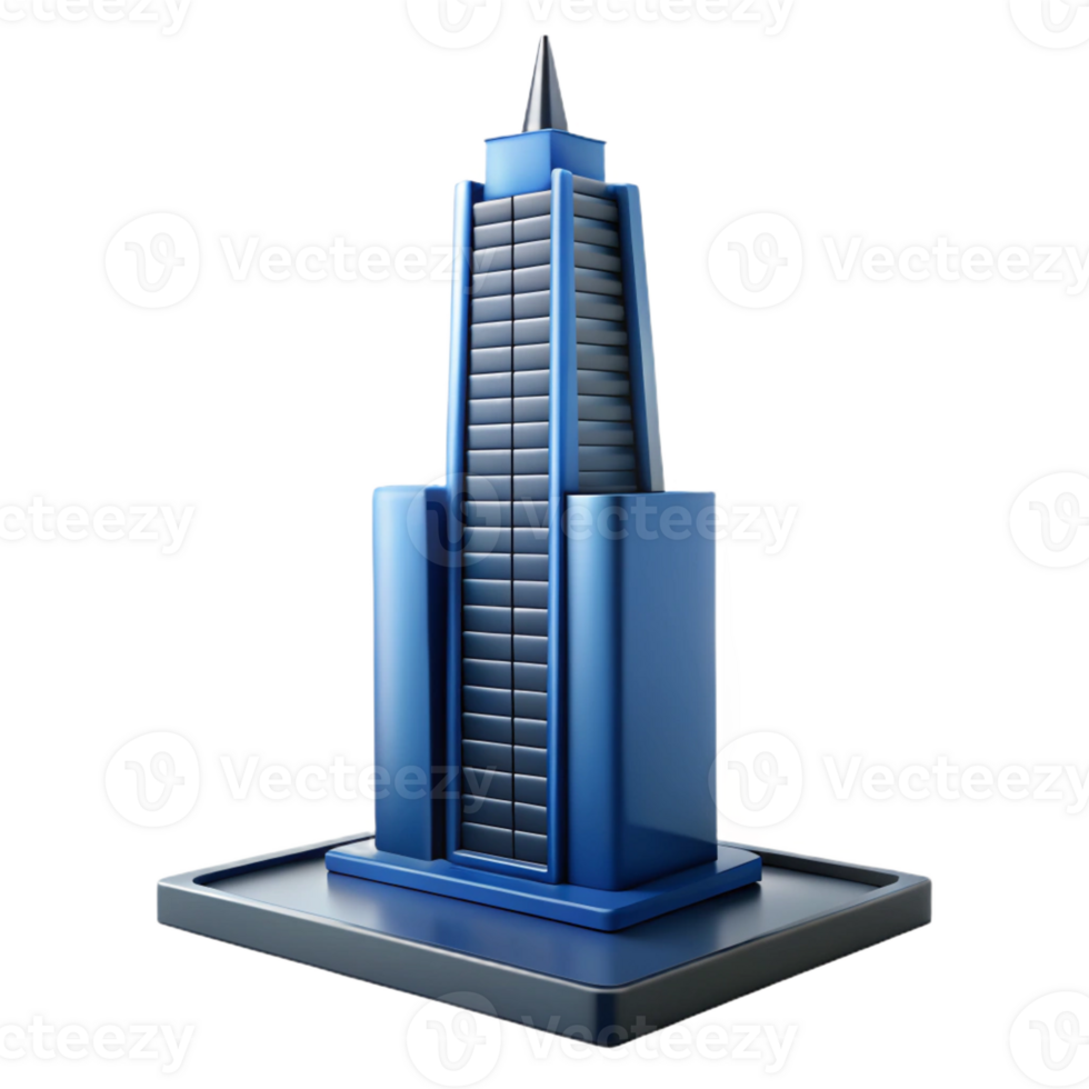 notable renaissance Minimal silhouette of a skyscraper. Clean lines, scalable, flat color with Scalable Design. crisp png