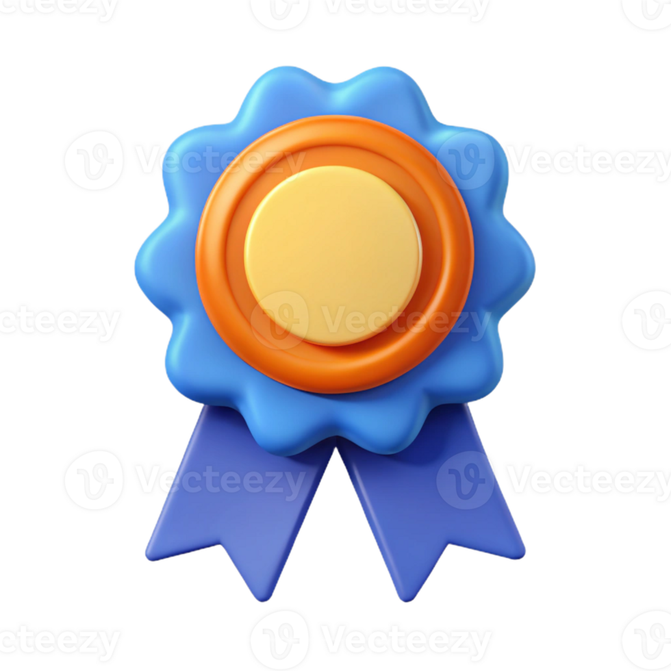 picturesque distinguished Ribbon badge, clean lines, symmetrical, single-weight stroke, flat color with Scalable Design. png
