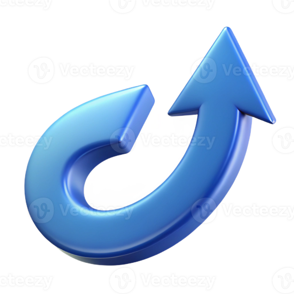 melancholic impressive Abstract symbol of movement. A curved arrow. Crisp edges. Single-weight stroke. with Scalable Design. studio quality png