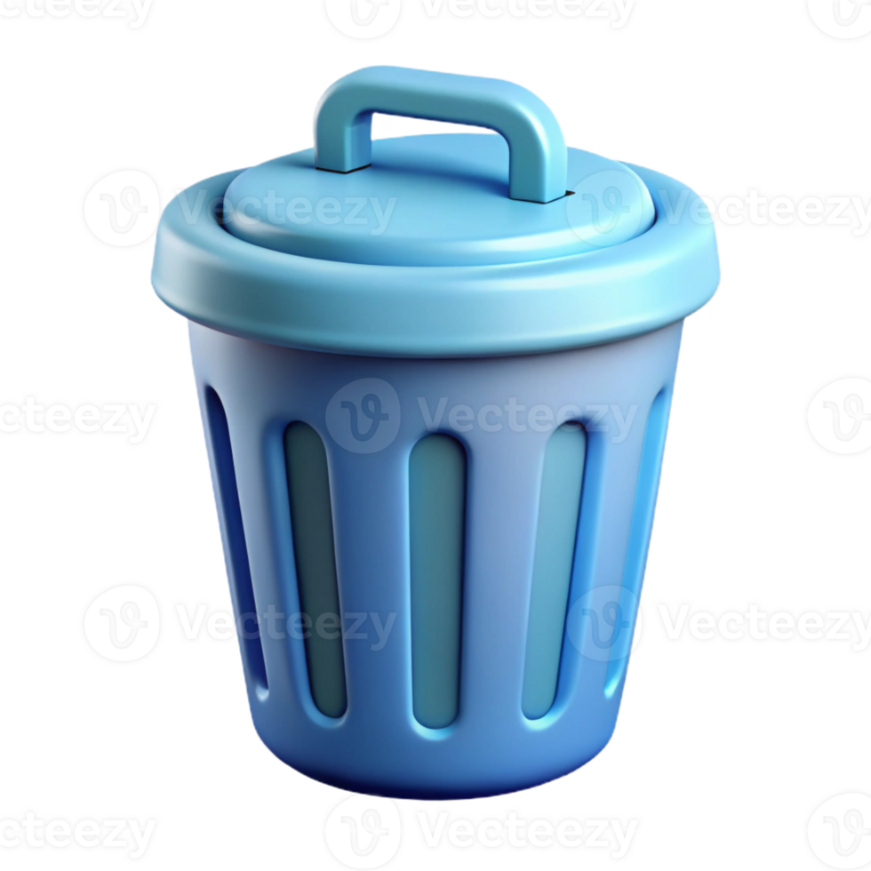 splendid dynamic elegant Trash can icon. Crisp edges, single-weight stroke, with Scalable Design. refined png
