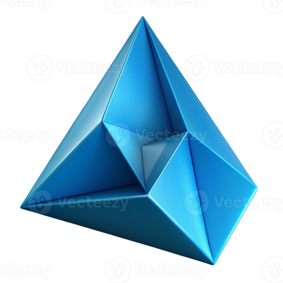 distinguished artistic Geometric TRIANGLE composed of triangles. Flat color, clean lines with Scalable Design. 8K png