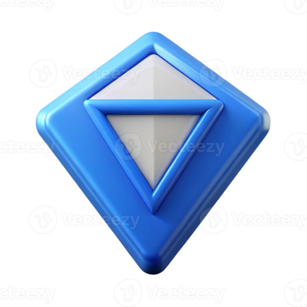 radiant calm tropical Diamond-shaped badge with a central dot. Geometric, clean lines, with Scalable Design. exclusive png