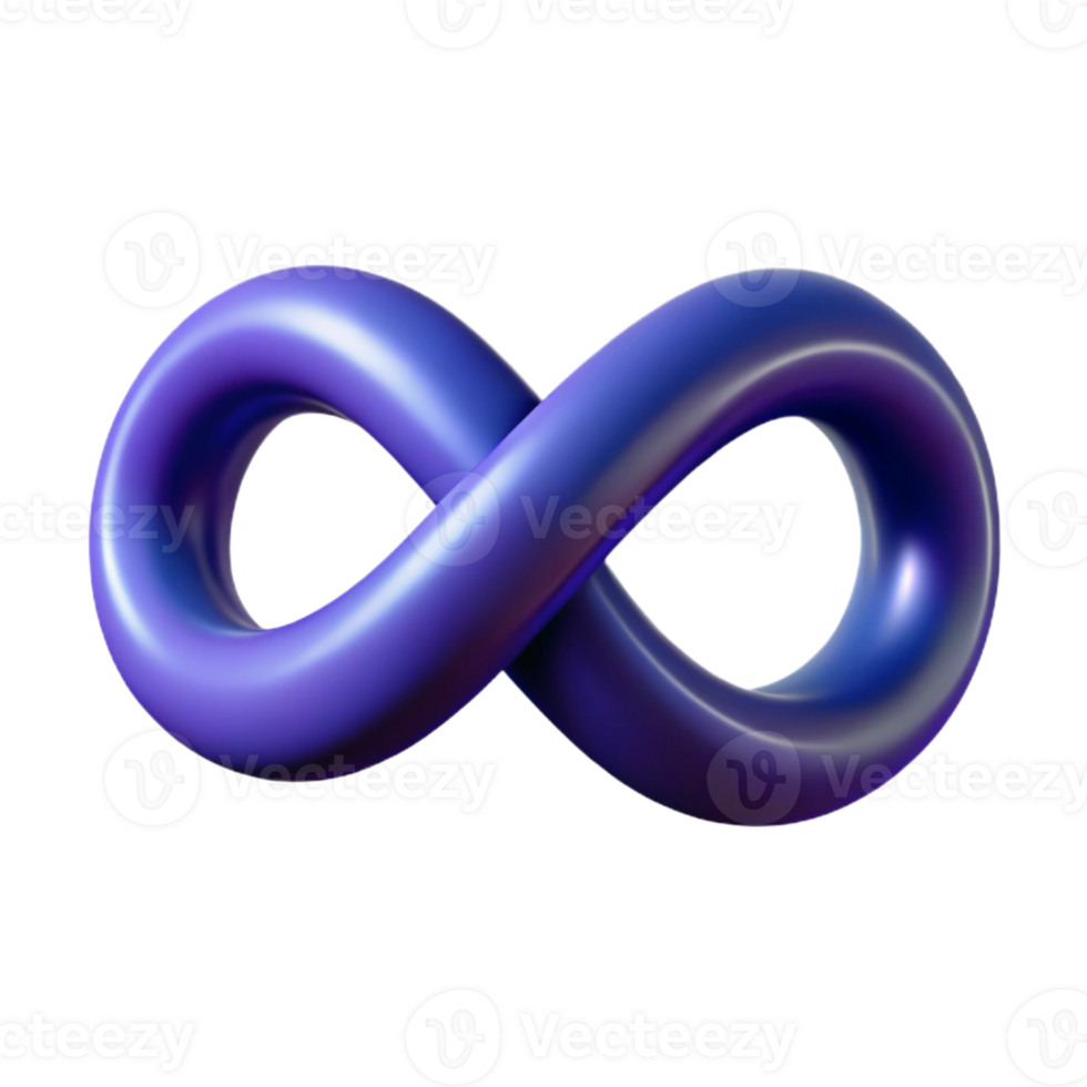 standout contemporary Abstract symbol of infinity. Continuous loop. Single-weight stroke, scalable, clean lines with Scalable Design. 8K png