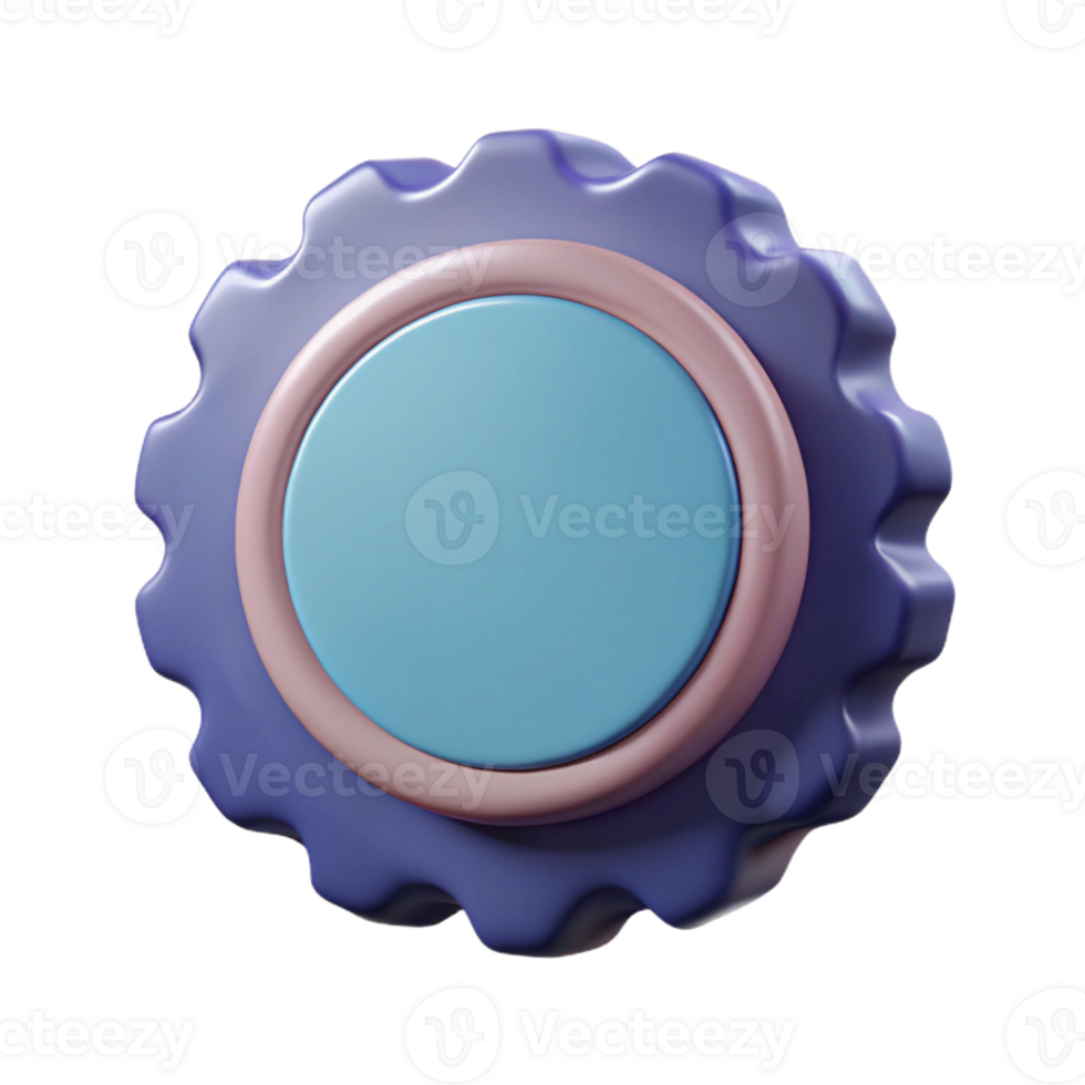 inspired minimalist Circular badge, two-tone flat color, clean lines, with Scalable Design. expertly shot png