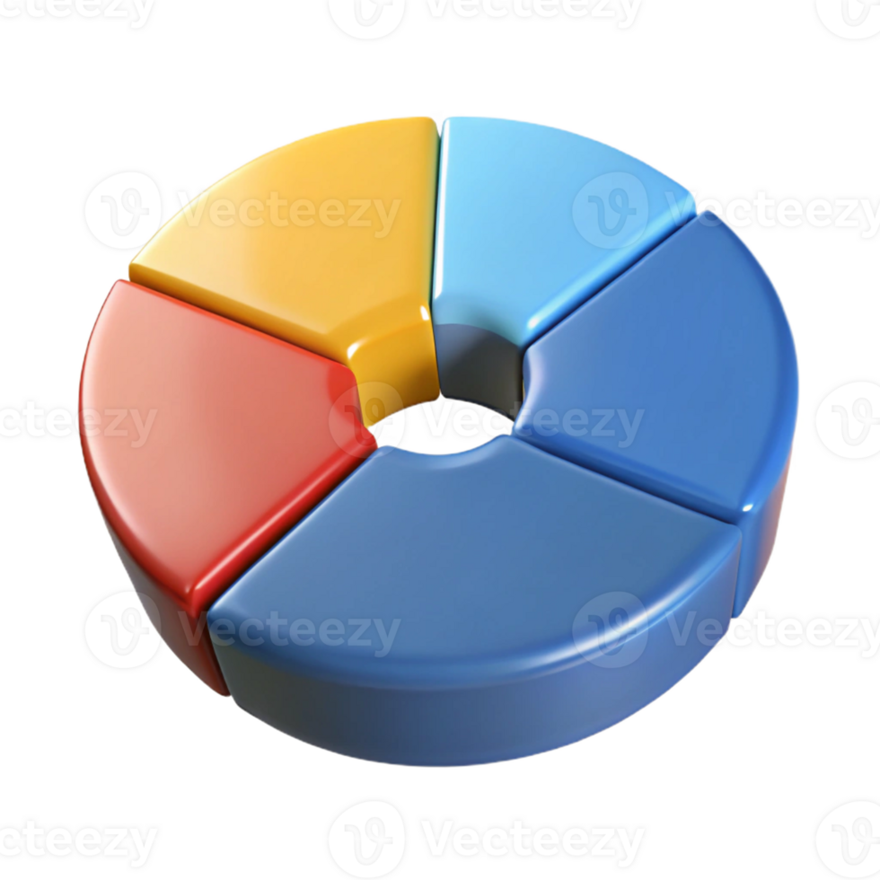 majestic notable Circular pie chart divided into four equal sections. Crisp edges, solid colors, symmetrical design with Scalable Design. png