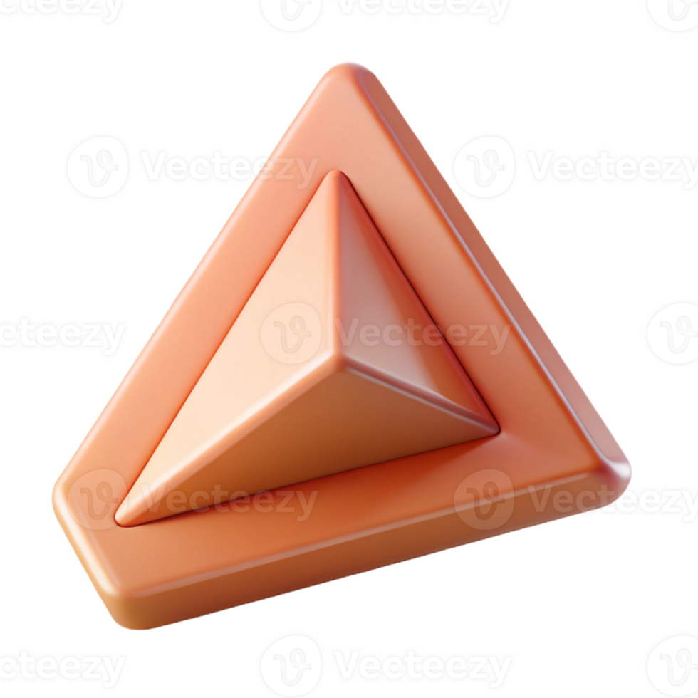 majestic elegant Symmetrical triangle composition, flat color, crisp edges with Scalable Design. top-tier png