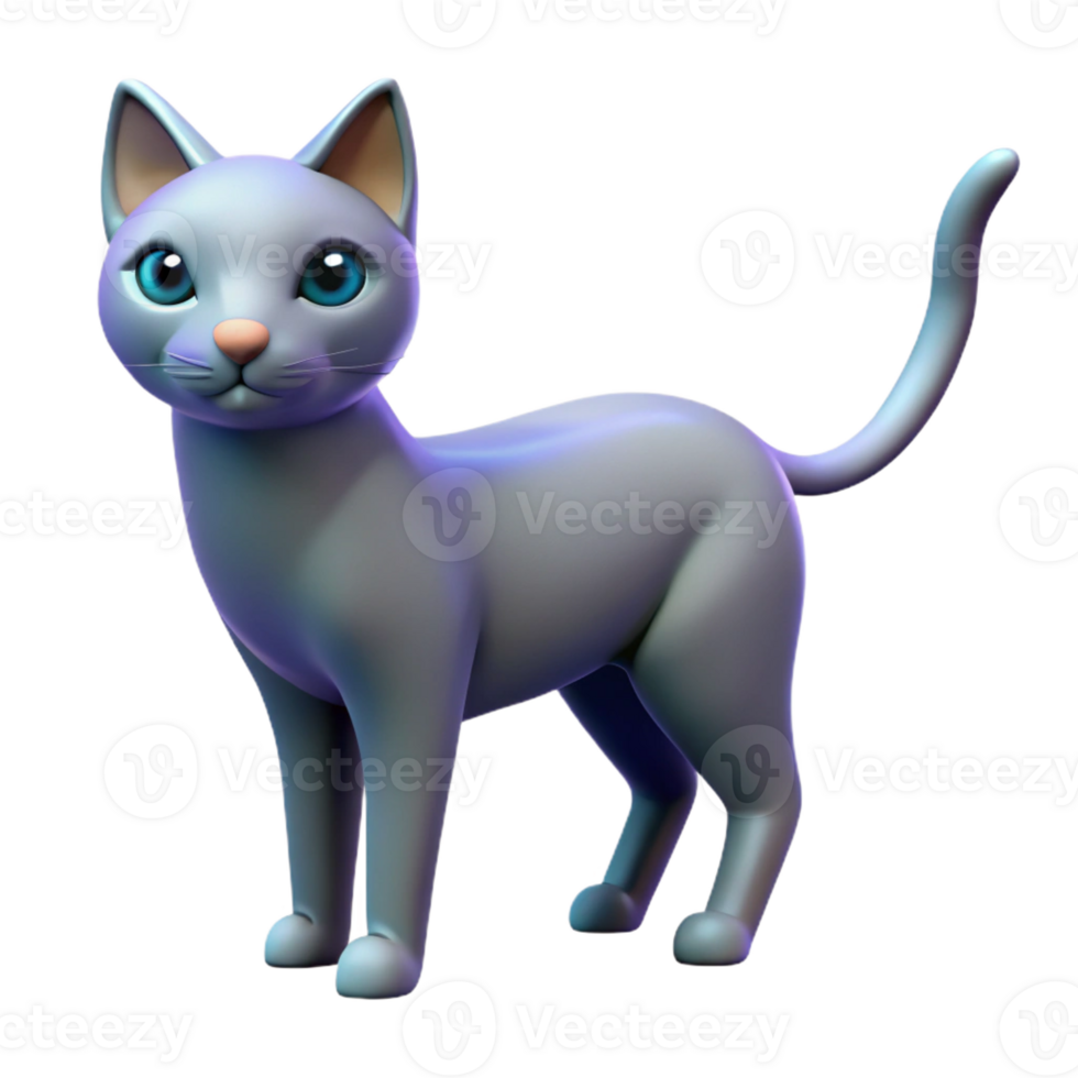 magnificent ethereal modern Clean lines forming a stylized cat. Flat color, sharp edges. with Scalable Design. professional png