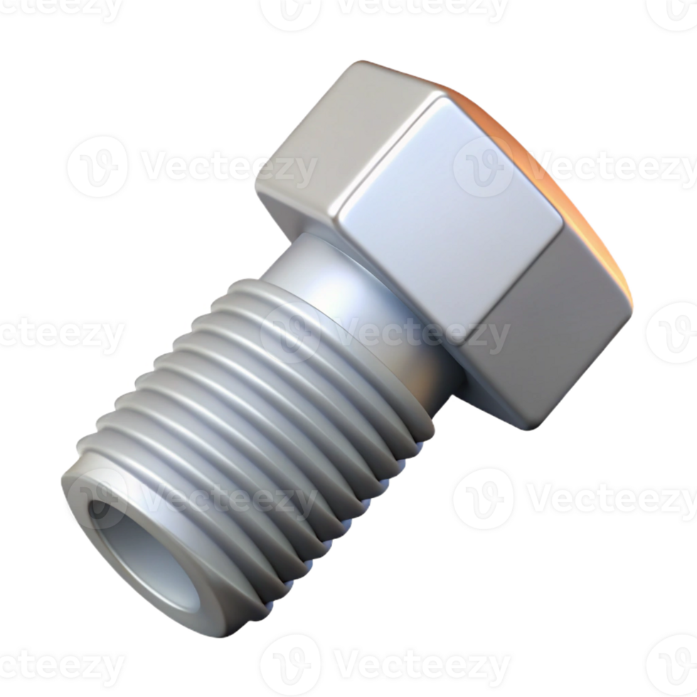 mesmerizing rare Minimal technical illustration of a bolt, clean lines, with Scalable Design. png