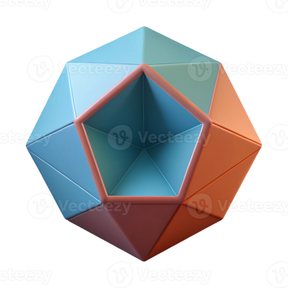 hypnotic ethereal victorian Geometric pentagon with single-weight stroke and flat color with Scalable Design. masterfully captured png